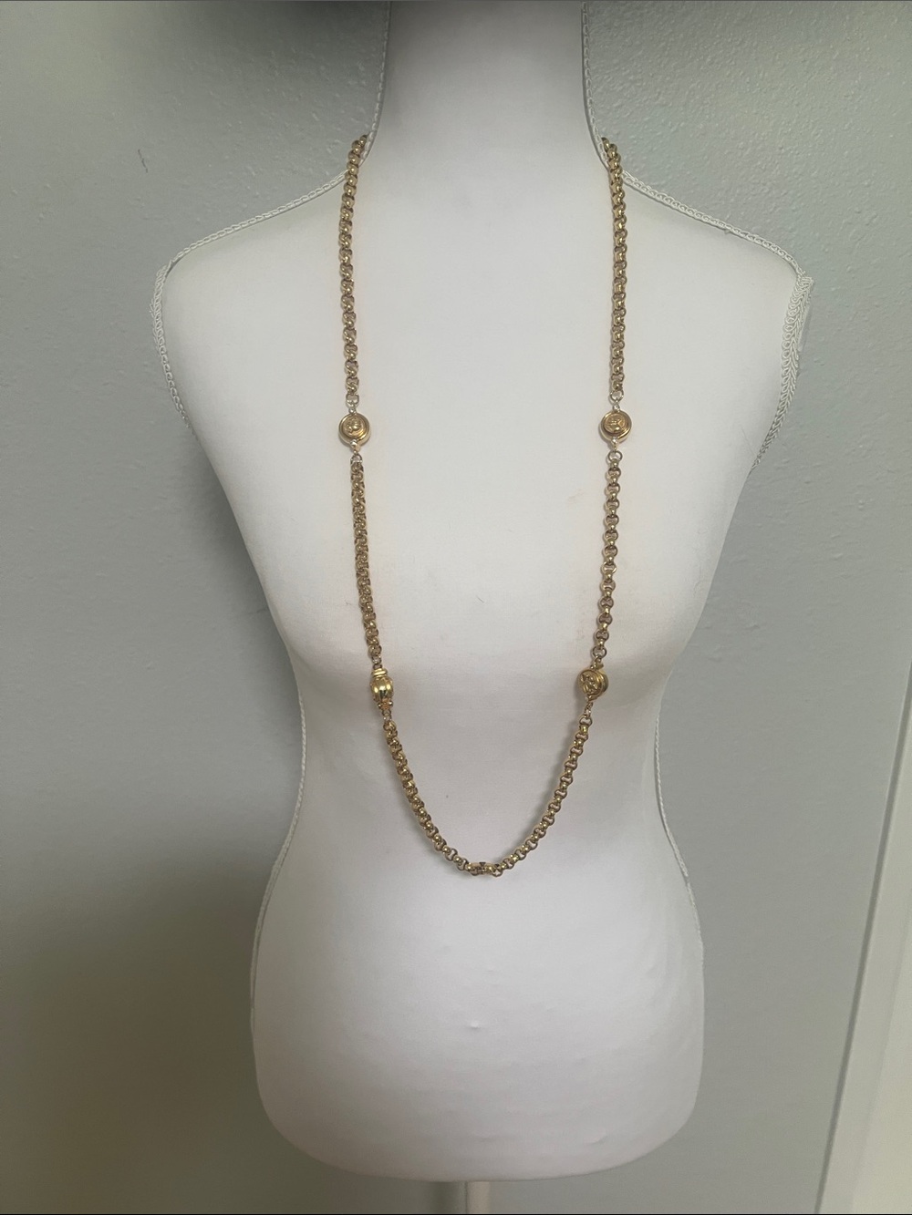 Gold Long Chain Necklace - Women Jewelry